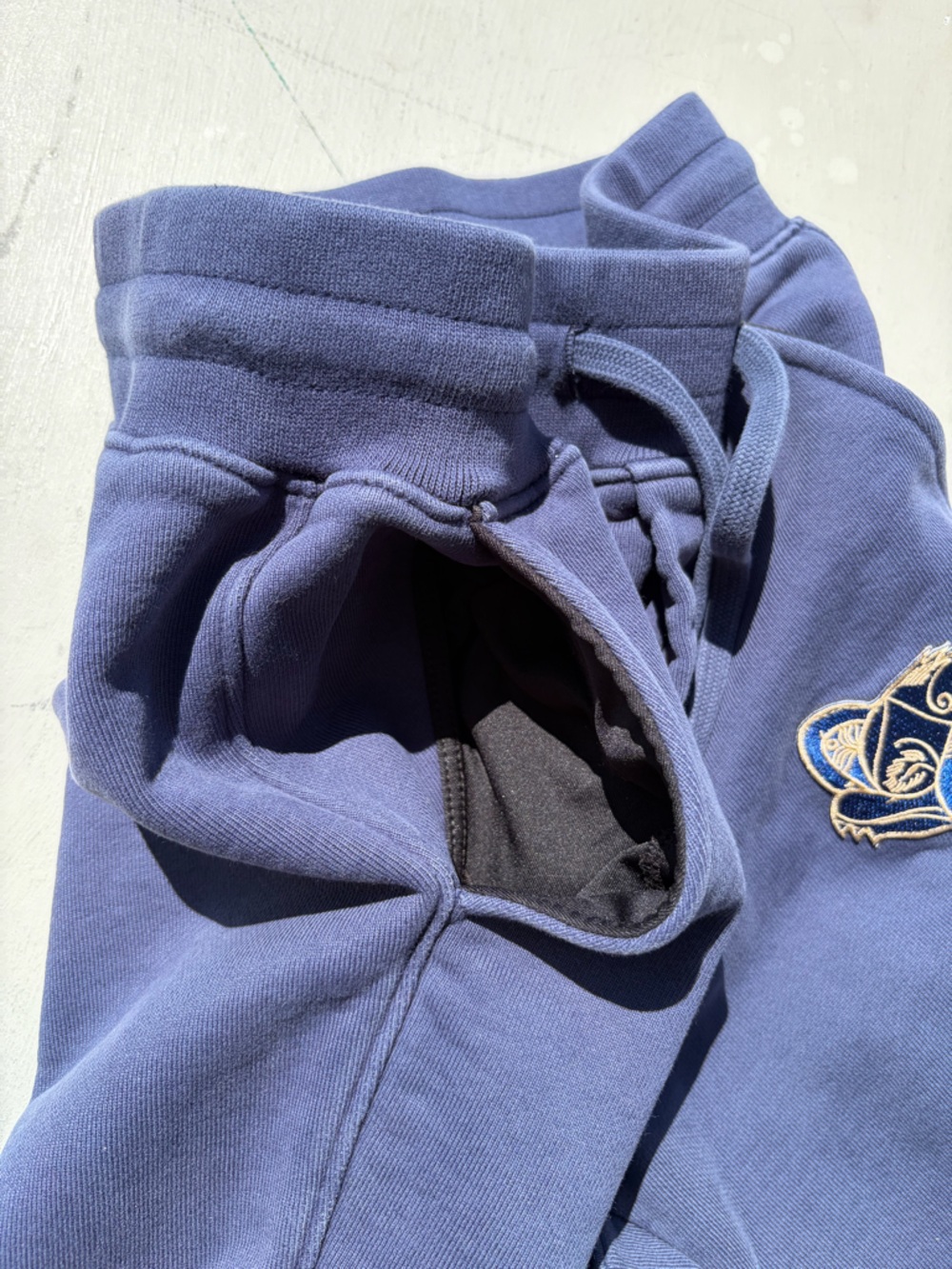 Women's Late Sunday Afternoon Joggers Blue S Active Casual Street USA LA City - Picture 10 of 16